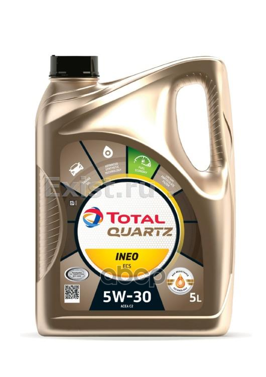 

Моторное масло Total Quartz Ineo ECS 5W30, 5л, Quartz Ineo ECS