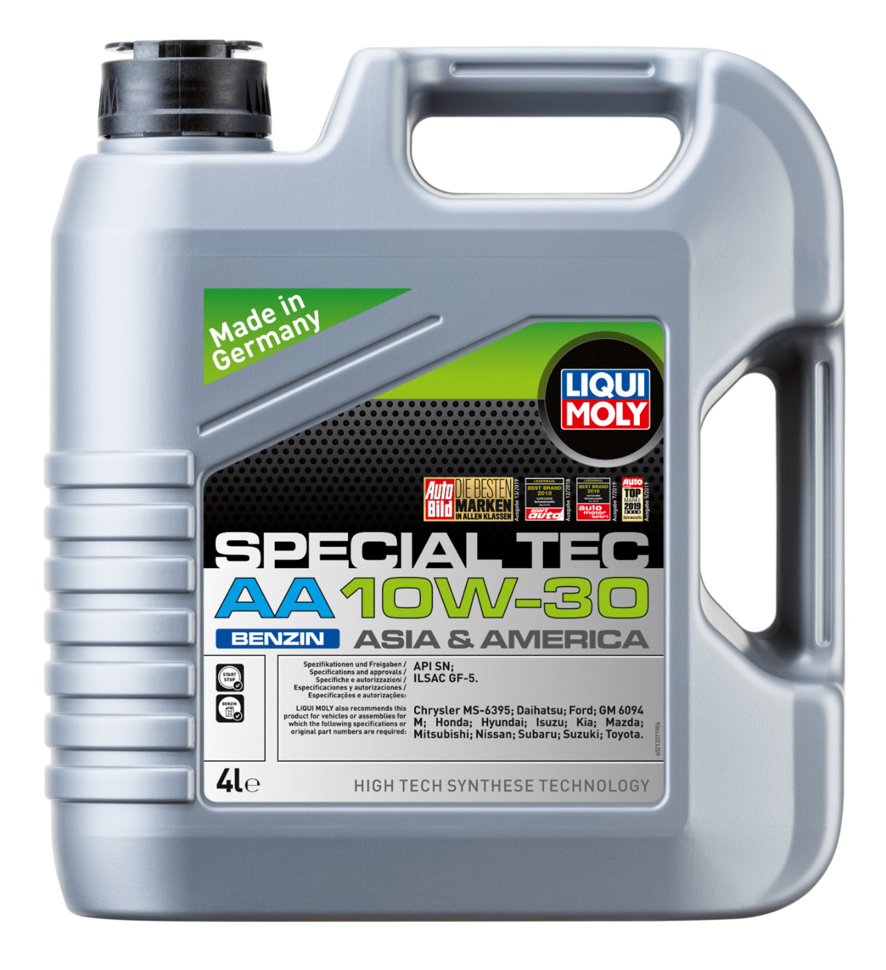 

Моторное масло Liqui Moly Special Tec AA Benzin 10W30 4л, Special Tec AA Benzin