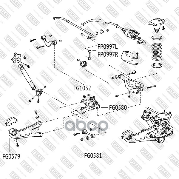 

Тяга зад.стабил.прав.LEXUS GS, RC, RX 12=>/ TOYOTA ALPHARD 15=>