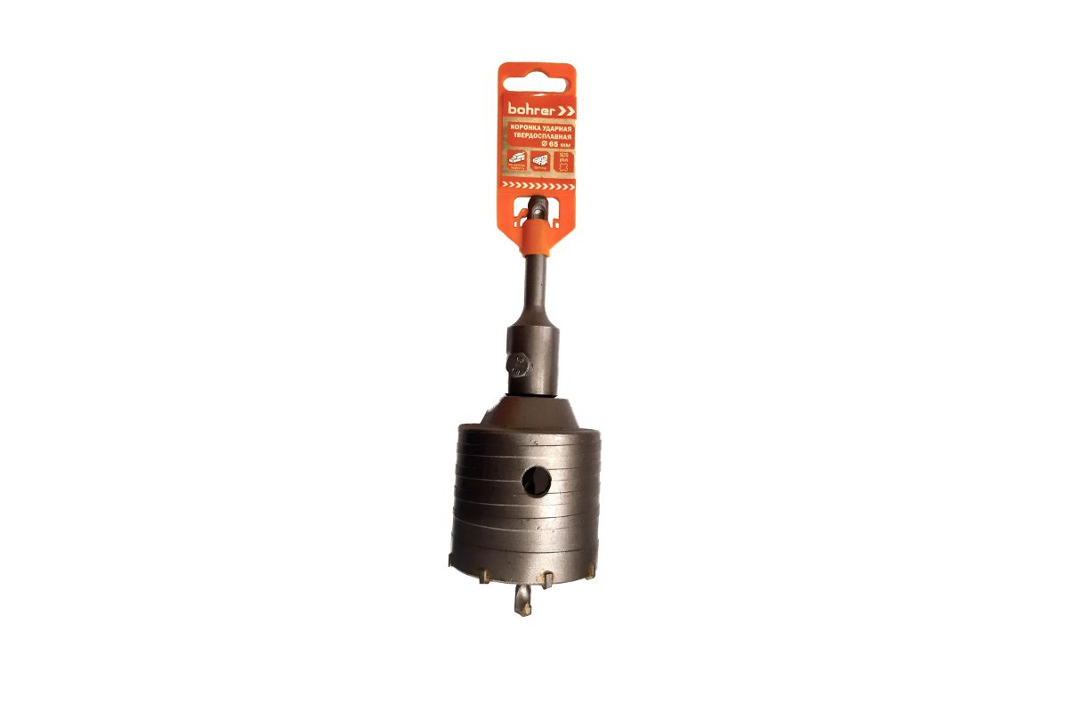 

Коронка BOHRER Ф65мм SDS Plus (30965000), Ф65мм SDS Plus (30965000)