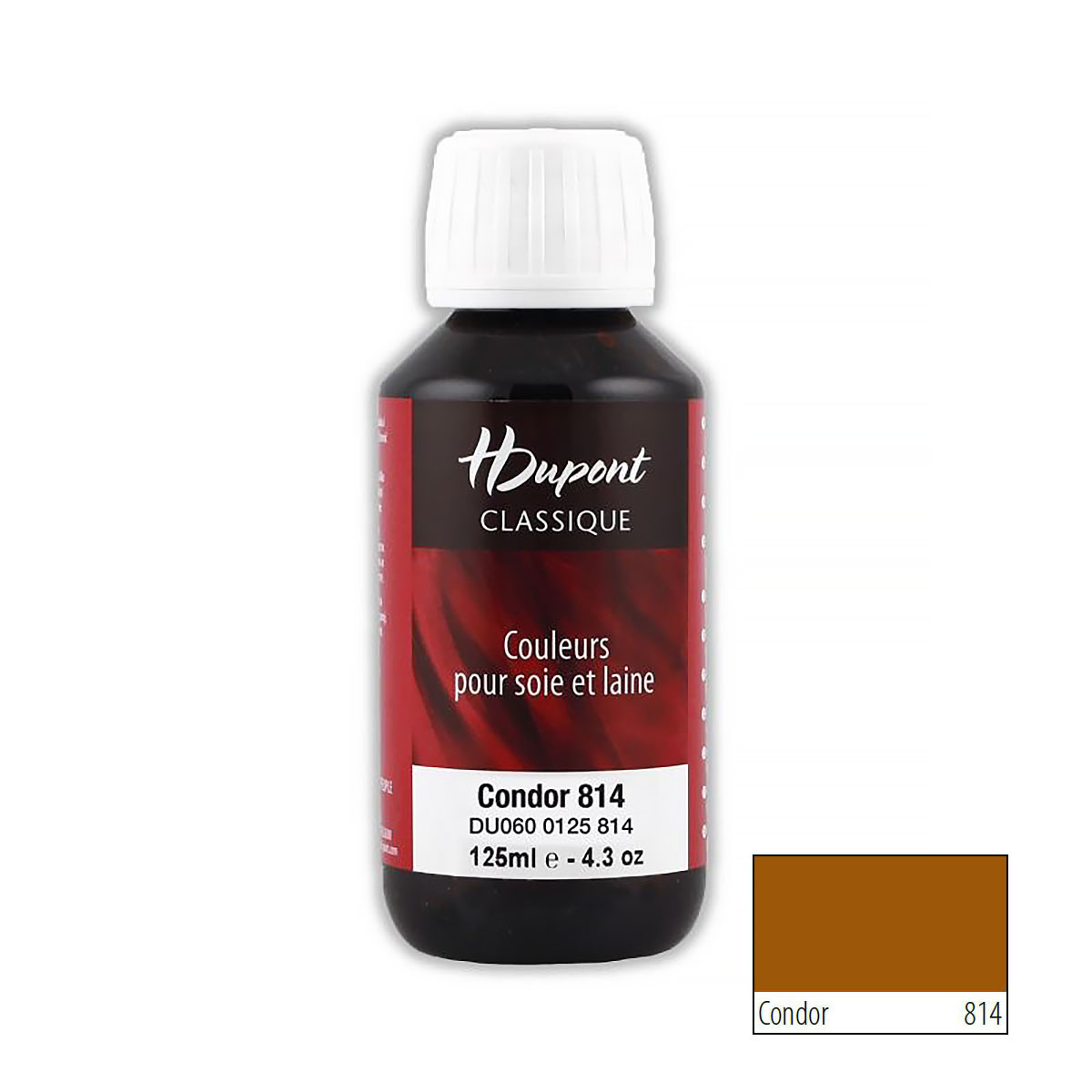 

Краска для шелка H Dupont Classiс, DU0600125, 125 мл (814 кондор), Коричневый, 7732938