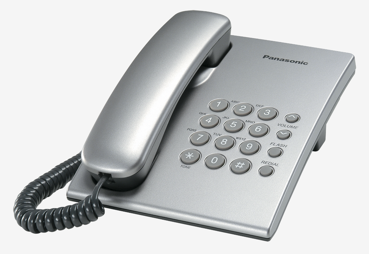 Телефон стационарный PANASONIC KX-TS2350RUT