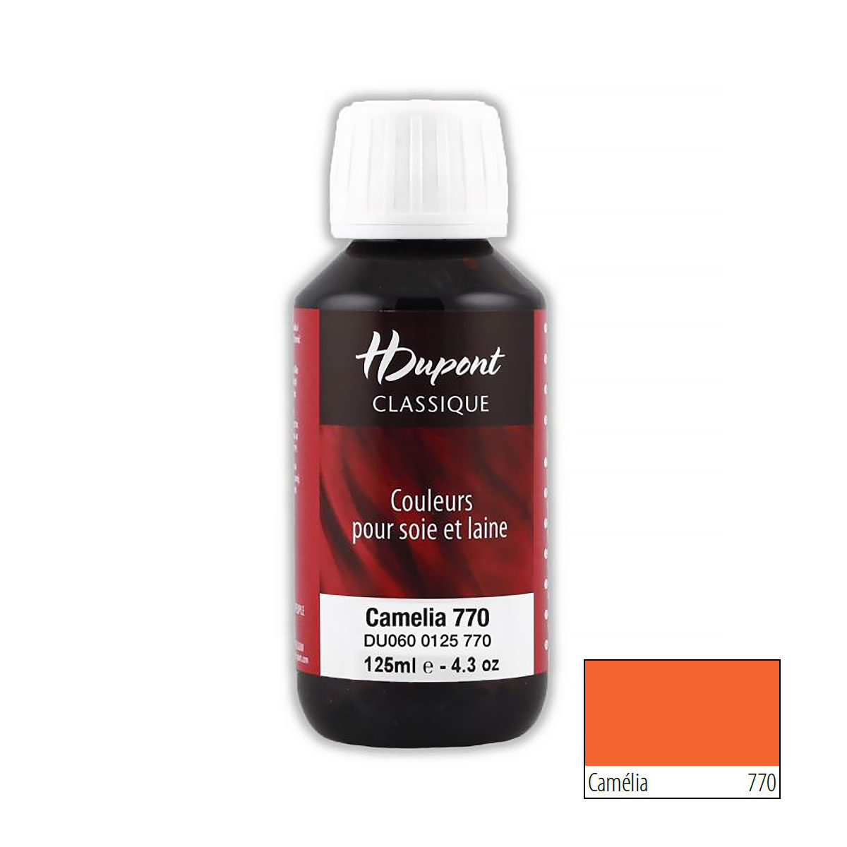 фото Краска для шелка h dupont classiс, du0600125, 125 мл (770 камелия)