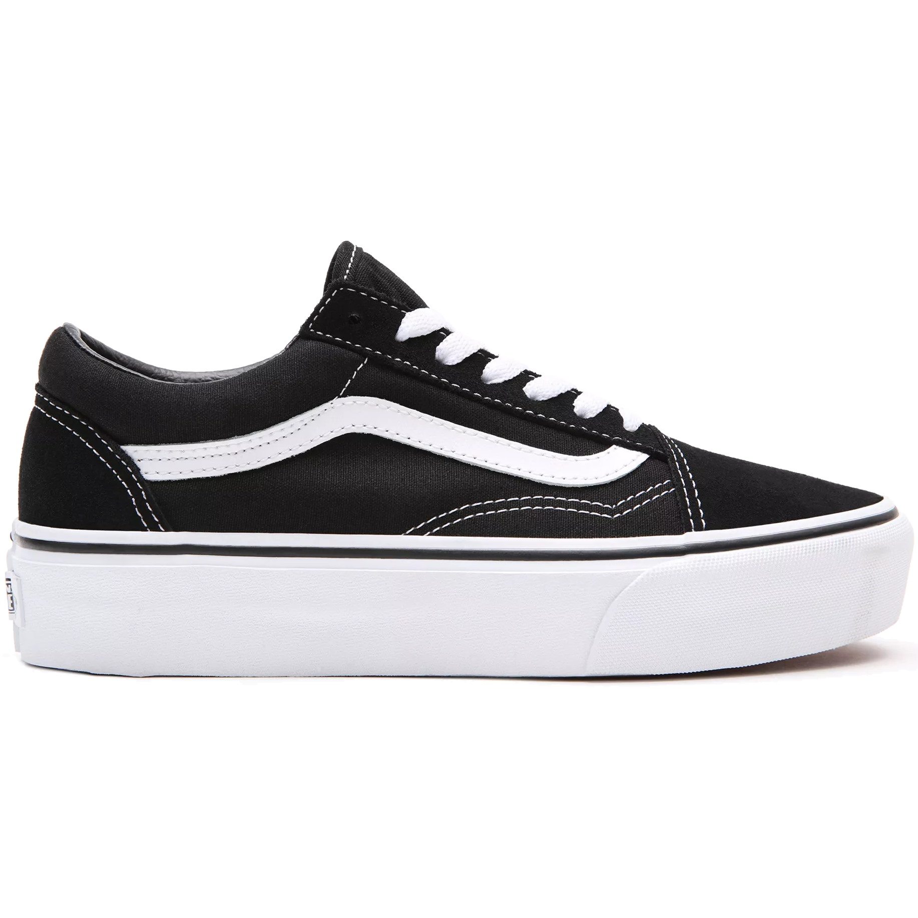 

Кеды унисекс Vans Ua Old Skool Platform черные 35 EU, Черный, Ua Old Skool Platform