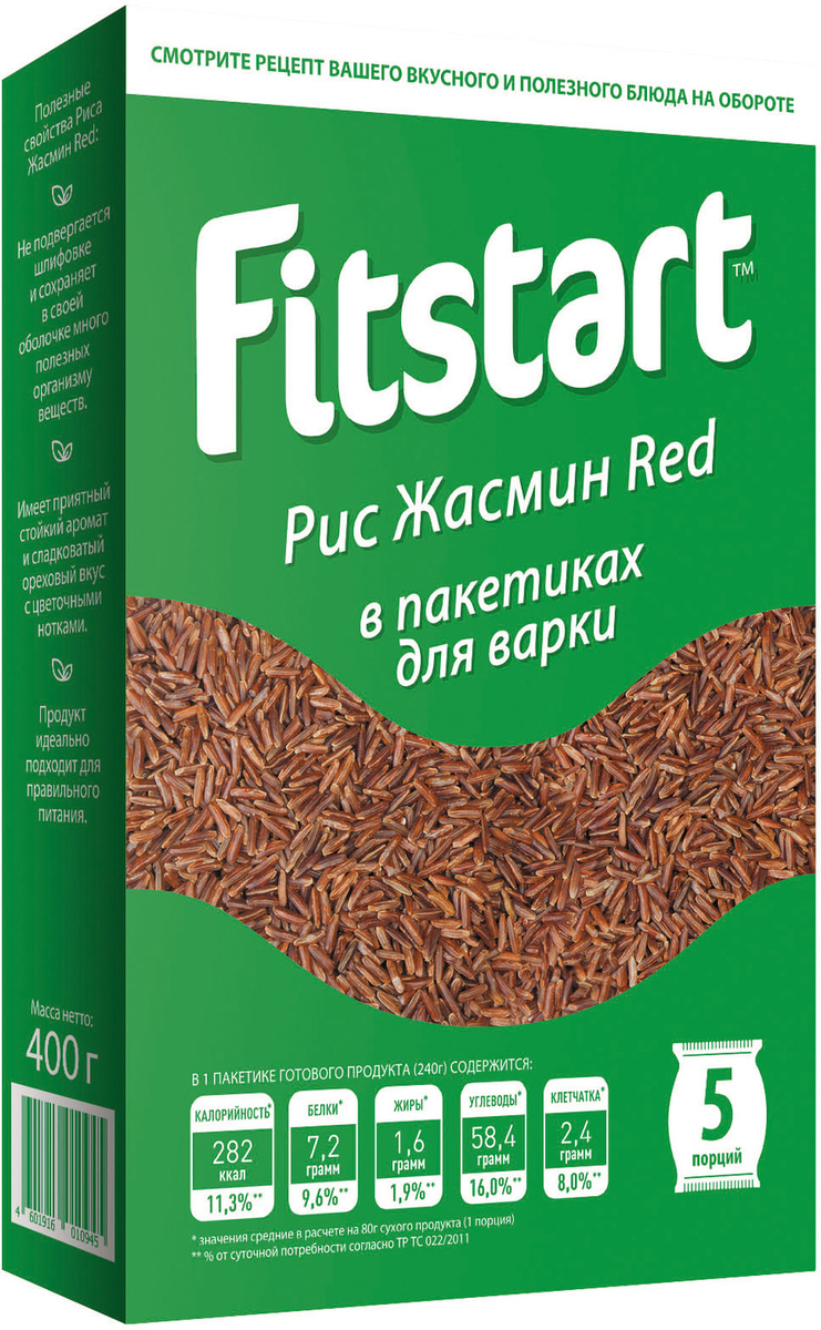 

Рис FITSTART Жасмин red 5*80гр, 21074