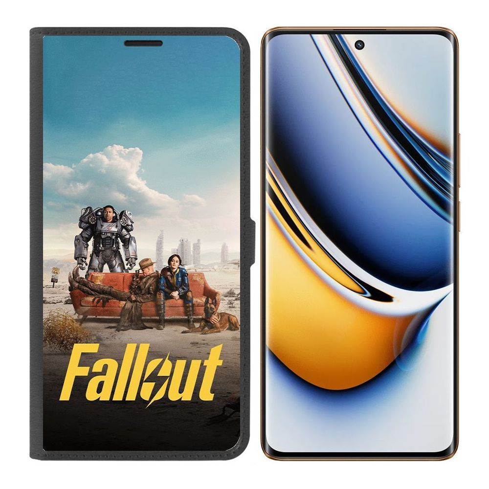

Чехол-книжка Krutoff Eco Book для Realme 11 Pro+ Фоллаут (Fallout) - Постер (черный)