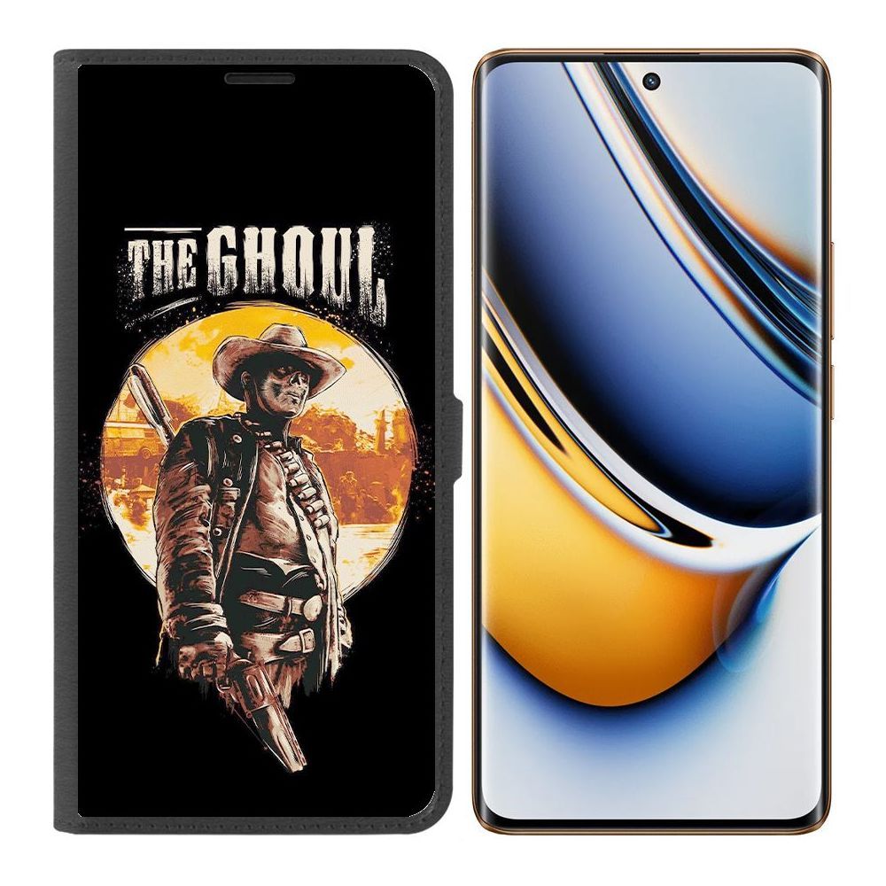

Чехол-книжка Krutoff Eco Book для Realme 11 Pro+ Фоллаут (Fallout) - Гуль (черный)