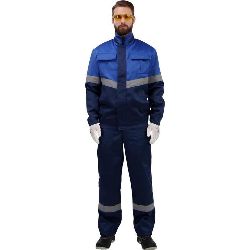 

Костюм рабочий NoBrand 1384064-K синий 48-50, 182-188