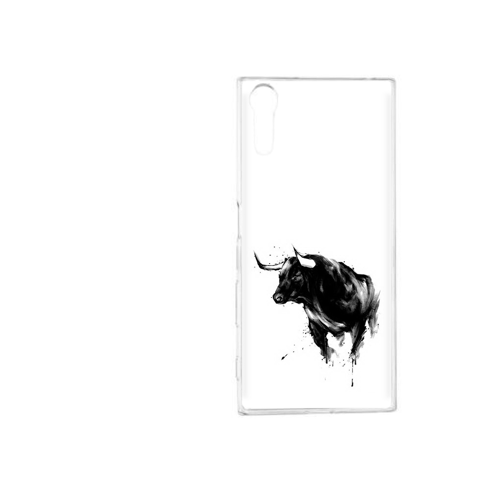 

Чехол MyPads Tocco для Sony Xperia XZ бык, Прозрачный, Tocco