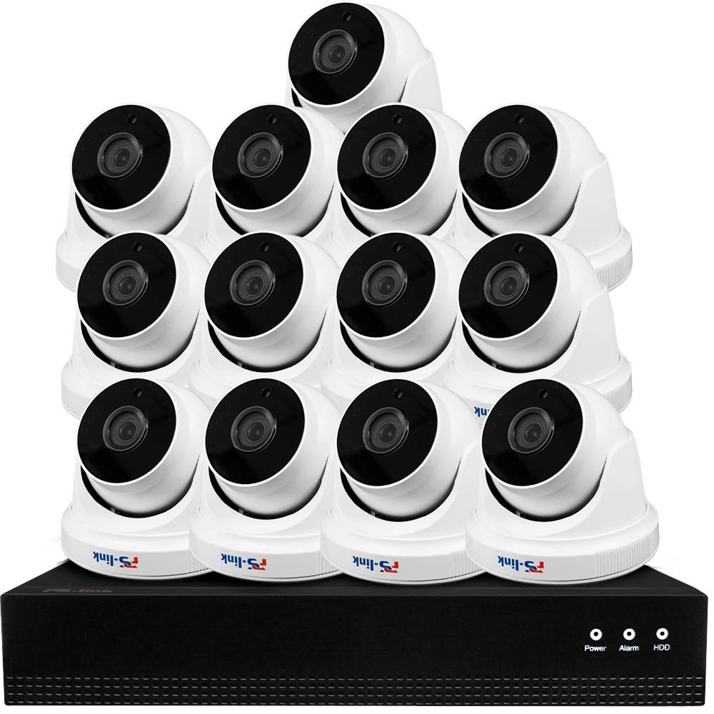 

Комплект видеонаблюдения IP 8Мп Ps-Link KIT-A813IP-POE 13 камер, Белый