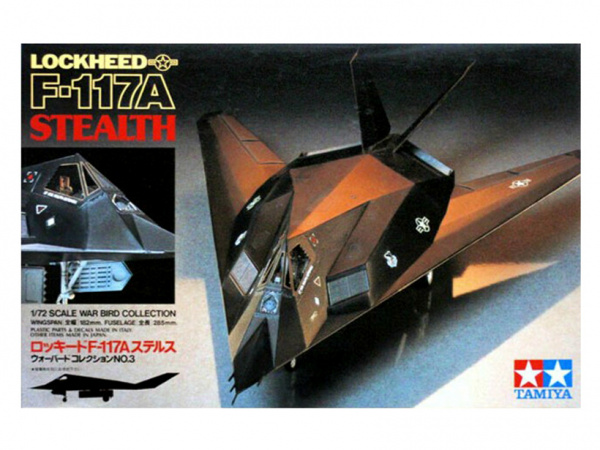 

60703 Tamiya 1/72 Самолёт F-117A Stealth