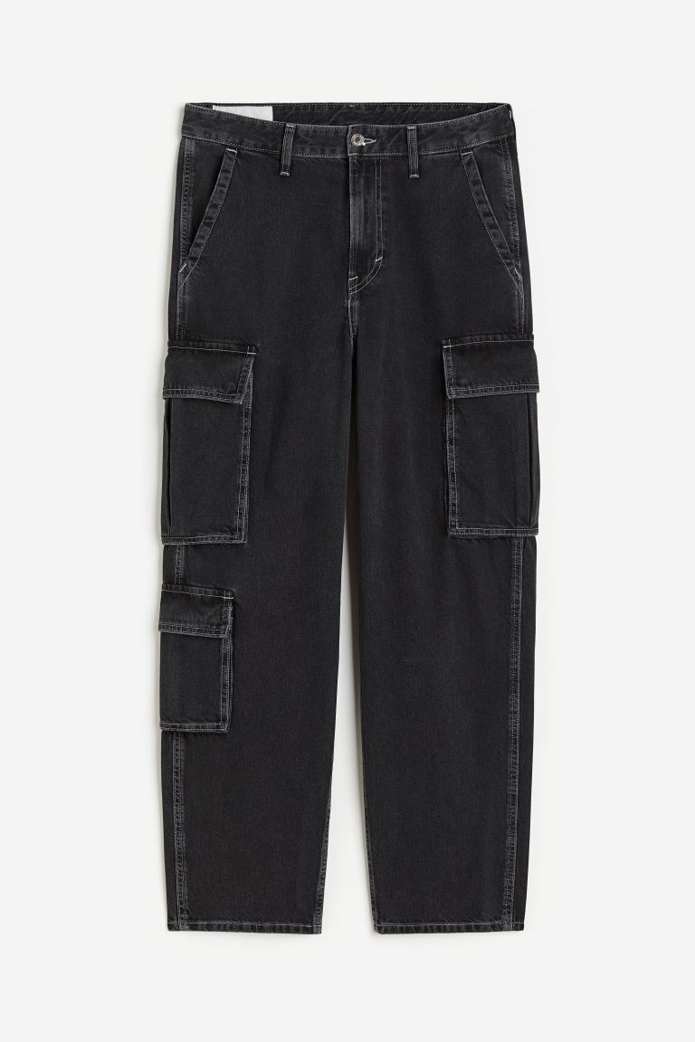 

Джинсы мужские H&M 1185835002 черные 33/32 (доставка из-за рубежа), Черный, 1185835002