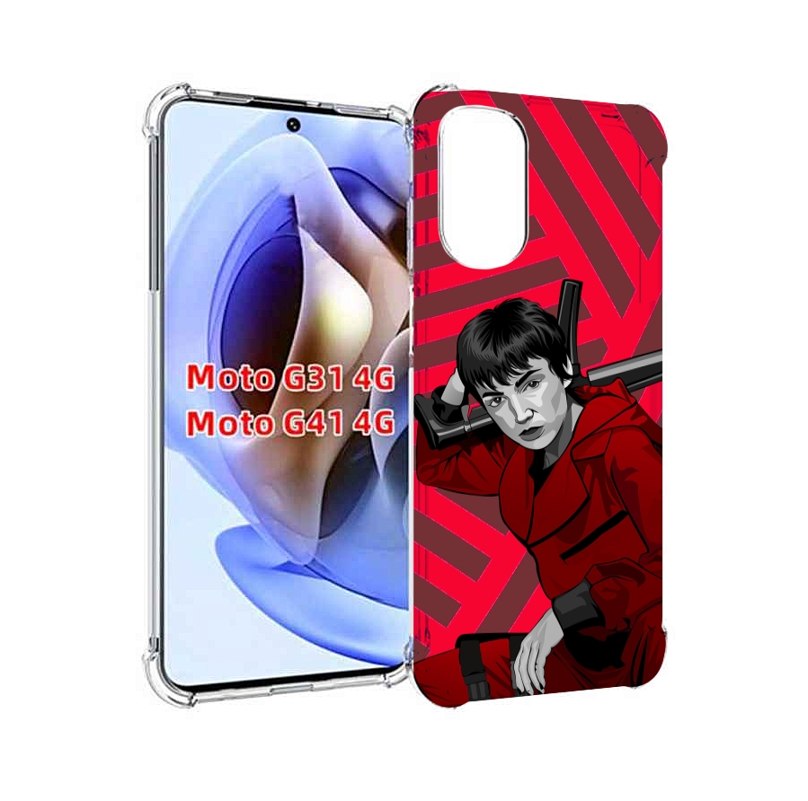 

Чехол MyPads Токио-бумажный-дом для Motorola Moto G31 4G / G41 4G, Прозрачный, Tocco