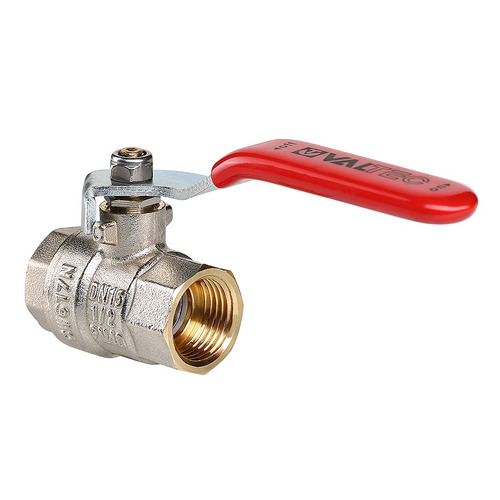 

Кран шаровый VALTEC 1/2", внутренняя/внутренняя резьба [vt.214.n.08], Серебристый