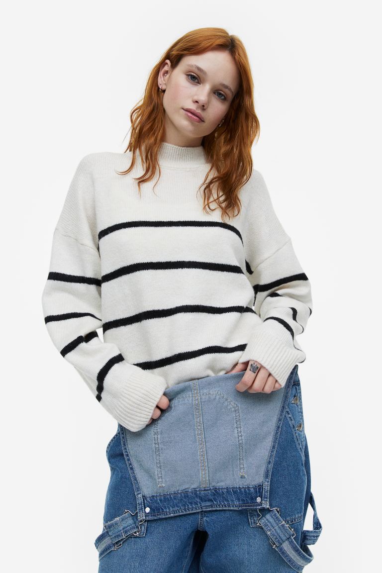 

Джемпер женский H&M 1183172001 белый S (доставка из-за рубежа), 1183172001