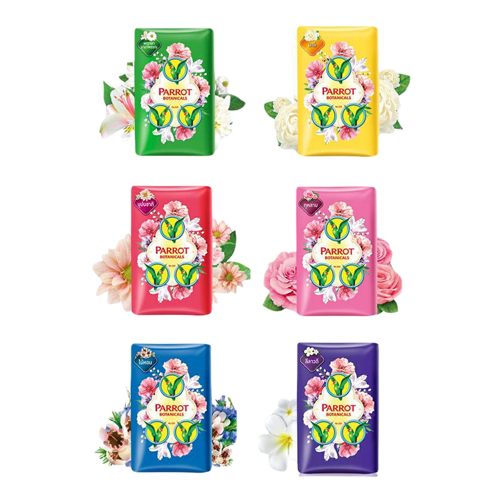 

Туалетное мыло Parrot Botanicals Ботаническое, с ароматом цветка, в ассортименте, 60 г