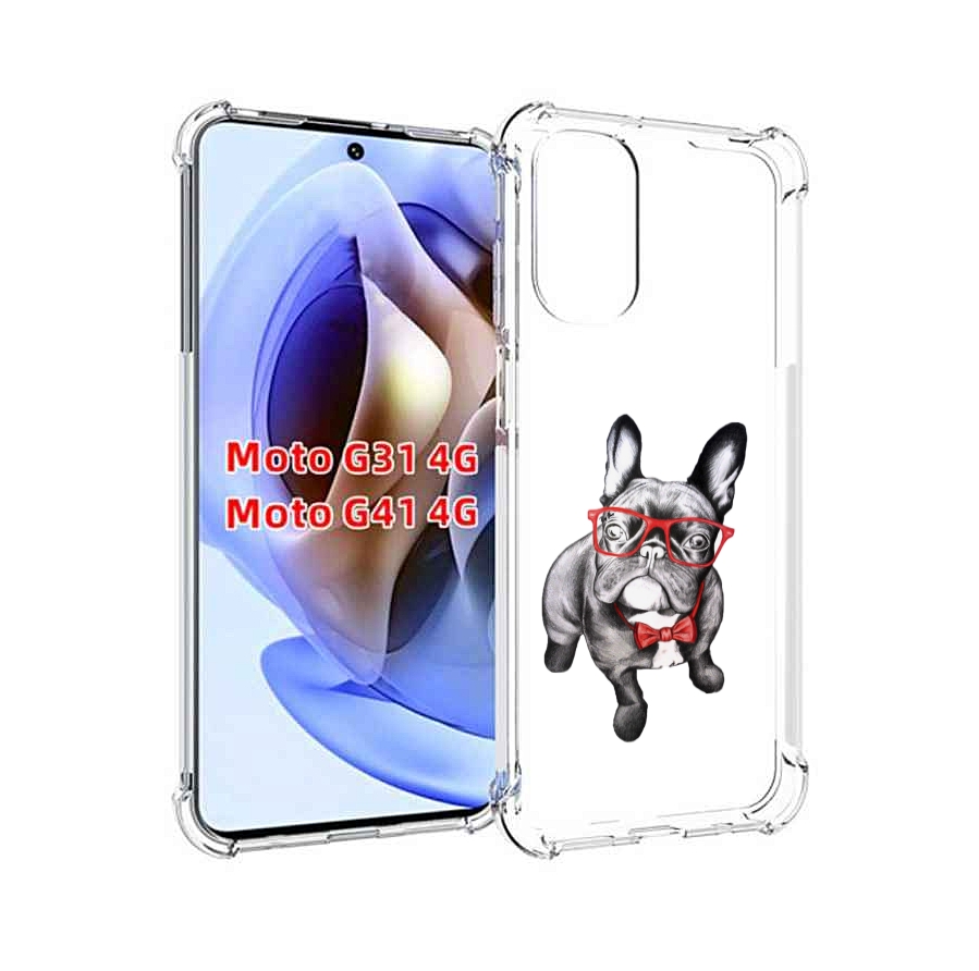 

Чехол MyPads Стильняга для Motorola Moto G31 4G / G41 4G, Прозрачный, Tocco