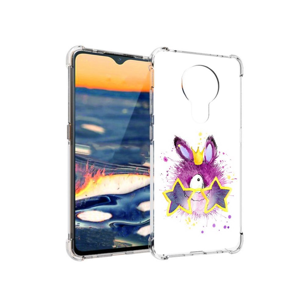

Чехол MyPads Tocco для Nokia 5.3 Шуршуля (PT227052.106.202), Прозрачный, Tocco