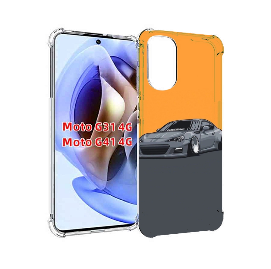 

Чехол MyPads Спорт-кар для Motorola Moto G31 4G / G41 4G, Прозрачный, Tocco