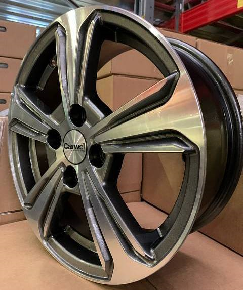 

Колесный диск Carwel Диво 1502 (AGS) 6xR15 ET50 4*100 D60.1, Серый;серебристый