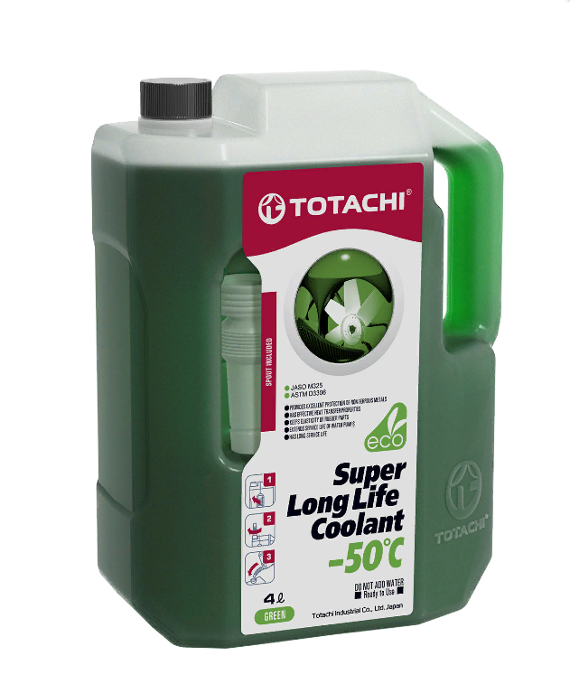 

Антифриз TOTACHI 41722 Green, Охлаждающая жидкость SUPER LLC GREEN -50C 205л.