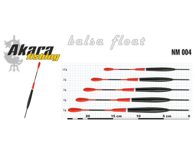 

AKARA Поплавок из бальсы AKARA NM004 (2гр)