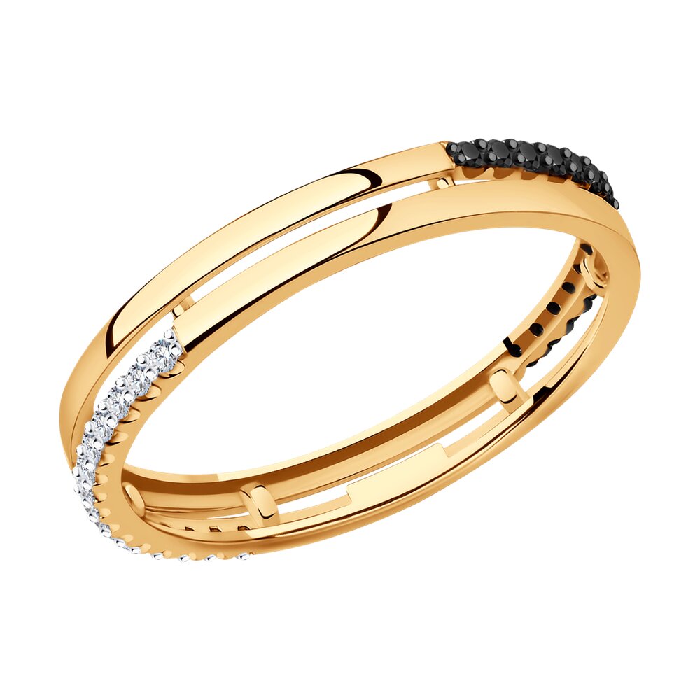 

Кольцо из золота р. 16 SOKOLOV Diamonds 7010103, бриллиант, 7010103
