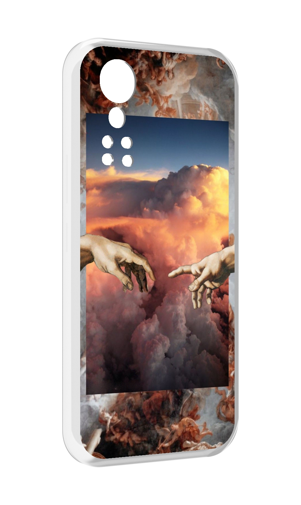 

Чехол MyPads красивая-картина для ZTE Axon 30 5G / Axon 30S, Прозрачный, Tocco