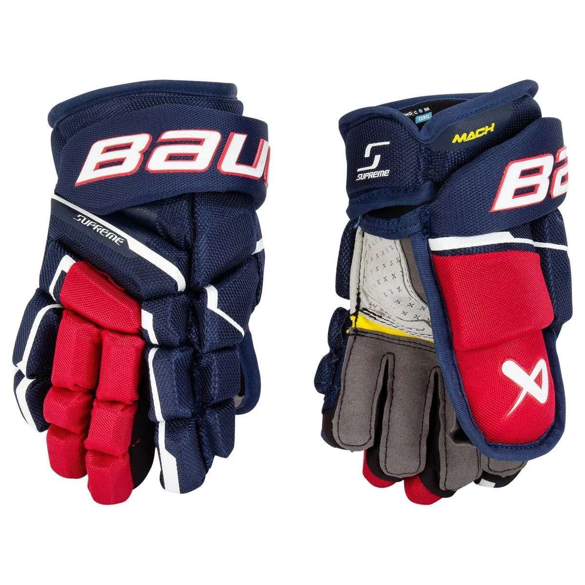 Перчатки BAUER SUPREME MACH JR (NAV/RED/WHT 11