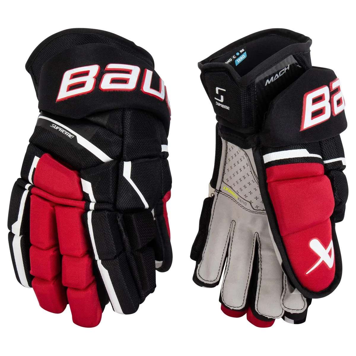 Перчатки BAUER SUPREME MACH INT (BLK/RED 13