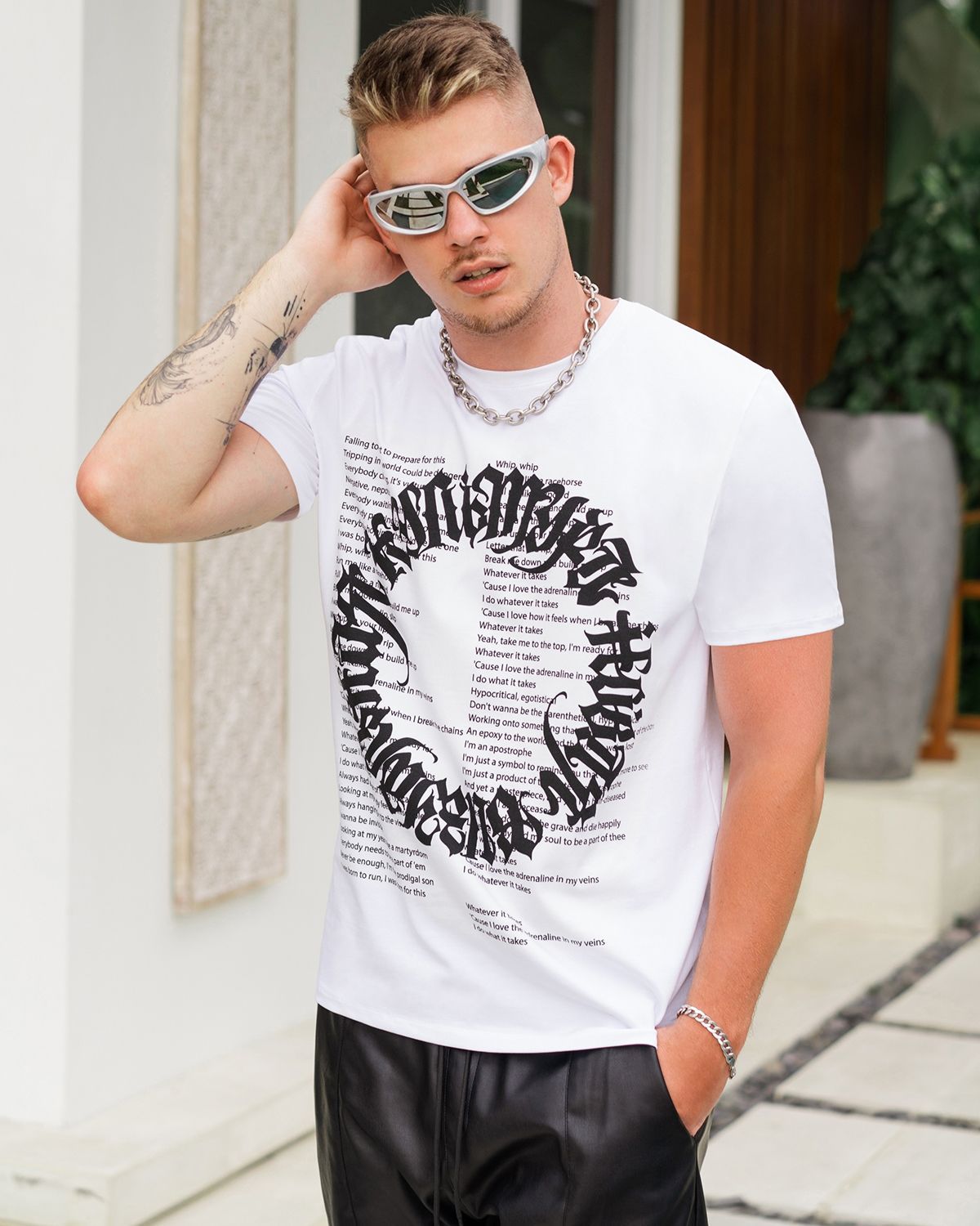

Футболка мужская SAHAR Art lab FM000 белая 2XL, Белый, FM000