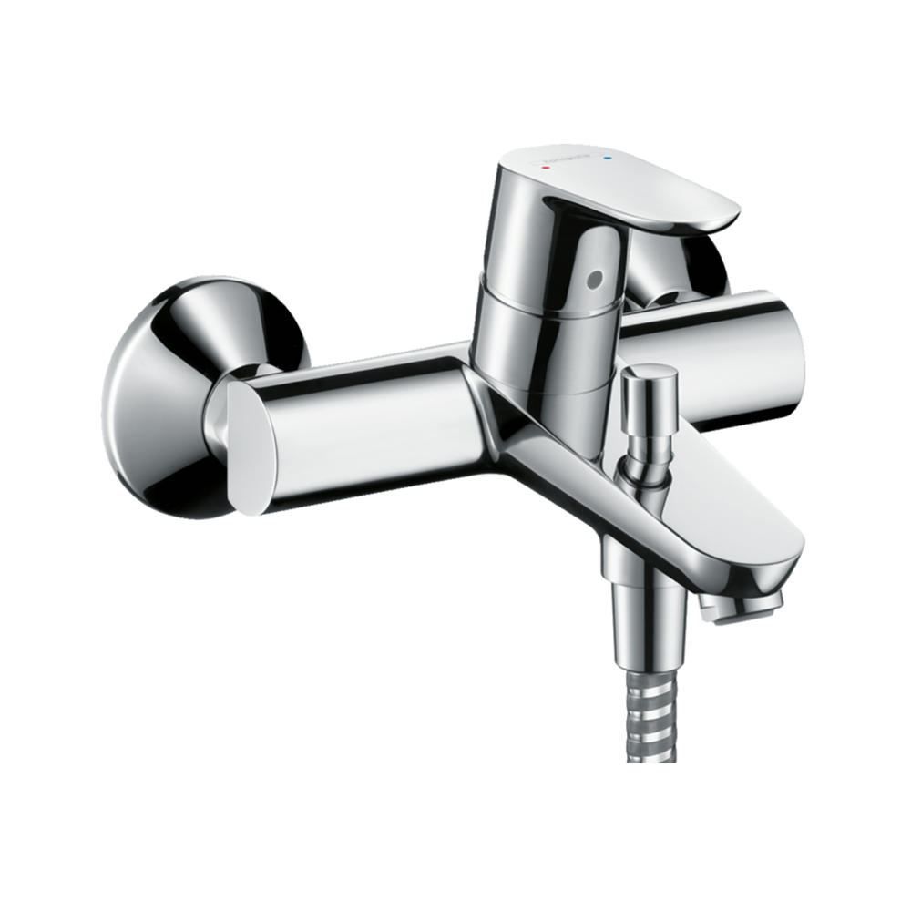 

Смеситель для ванны Hansgrohe Focus Е2 31940000 однорычажный, хром, Серебристый