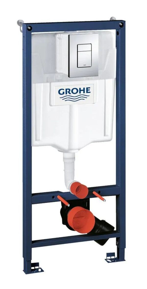 Инсталляция Grohe Rapid SL 38772001 с кнопкой смыва