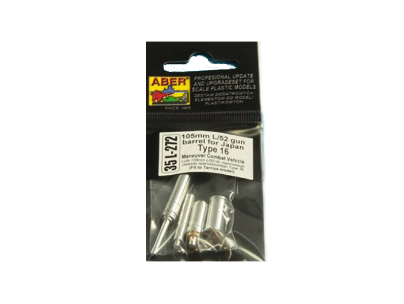 

35 L-272 Aber 1/35 105mm L/52 gun barrel for Japan Type 16 MCV, 35 L-272