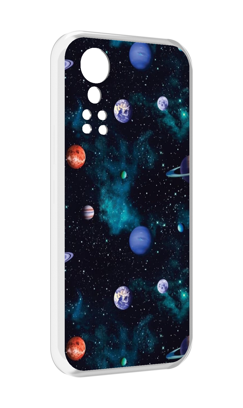 

Чехол MyPads космическое-пространство для ZTE Axon 30 5G / Axon 30S, Прозрачный, Tocco