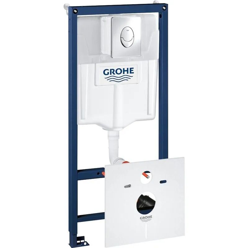 

Инсталляция Grohe Rapid SL 38750001 для унитаза с клавишей смыва Хром
