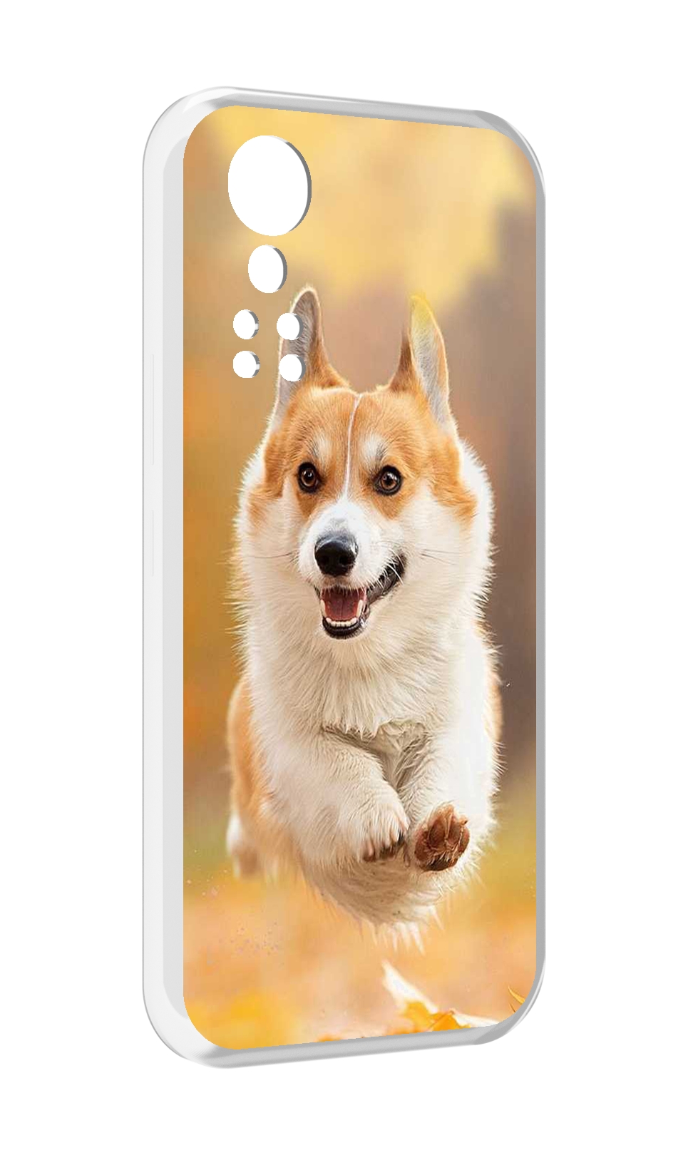 

Чехол MyPads когри собака для ZTE Axon 30 5G / Axon 30S, Прозрачный, Tocco
