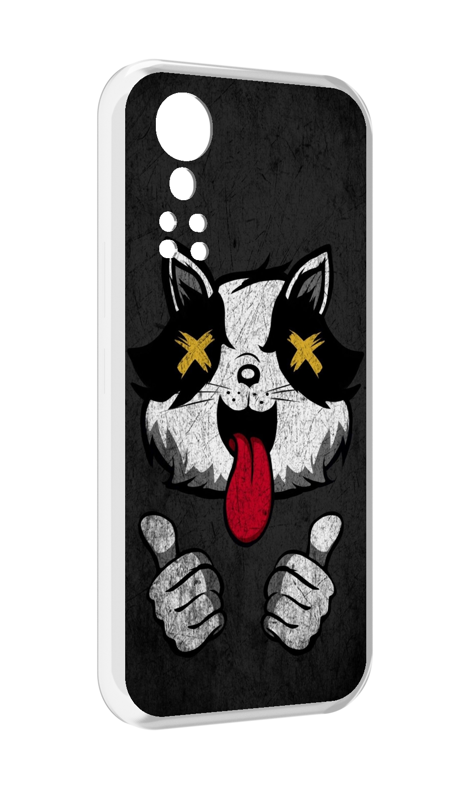 

Чехол MyPads классный зверек для ZTE Axon 30 5G / Axon 30S, Прозрачный, Tocco