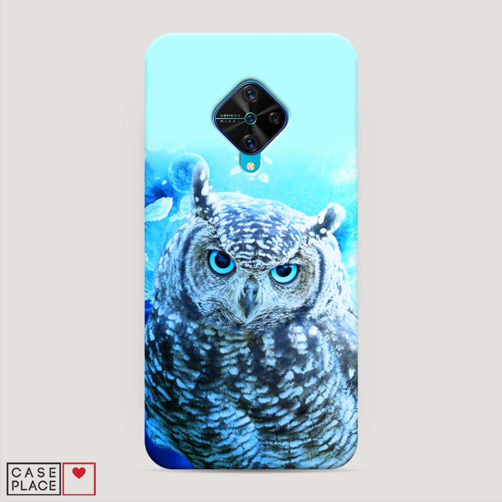 

Пластиковый чехол "Сова арт 7" на Vivo V17, 261520-1