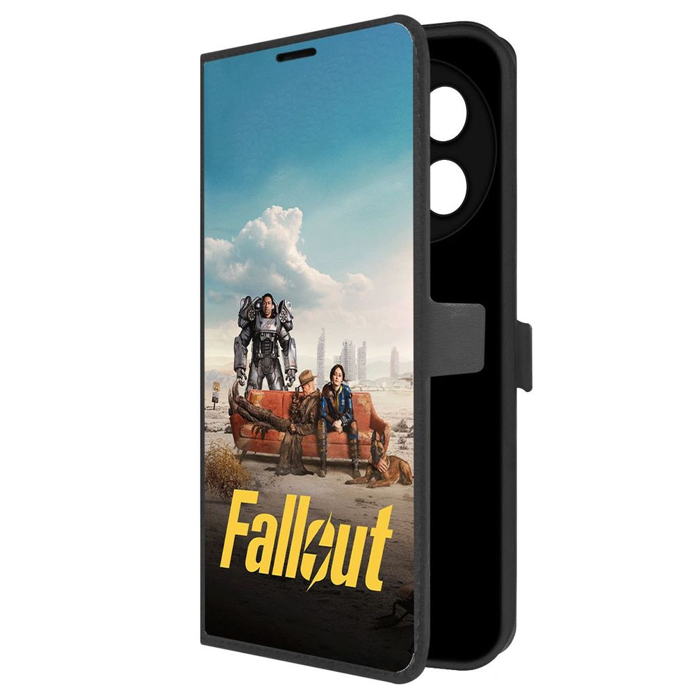 

Чехол-книжка Krutoff Eco Book для ITEL S24 Фоллаут (Fallout) - Постер (черный)