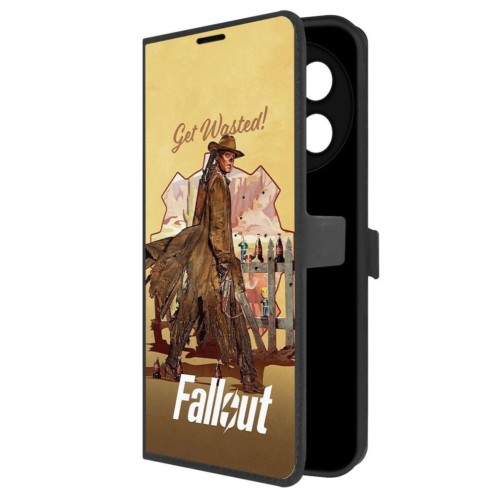 

Чехол-книжка Krutoff Eco Book для ITEL S24 Фоллаут (Fallout) - Давай напьемся! (черный)