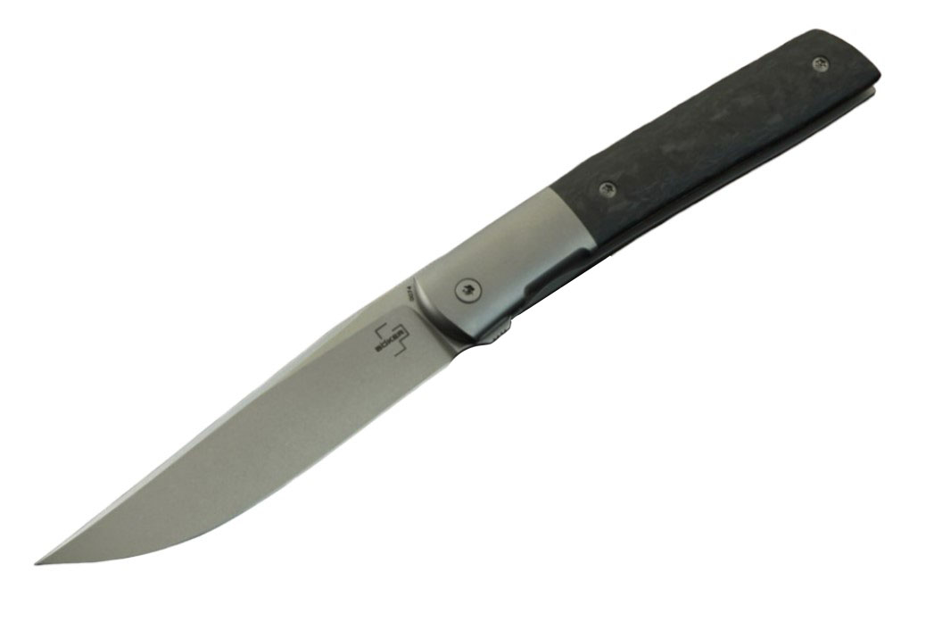 

Легкий складной нож Boker Urban Trapper Premium CF, Черный, Urban Trapper Premium CF