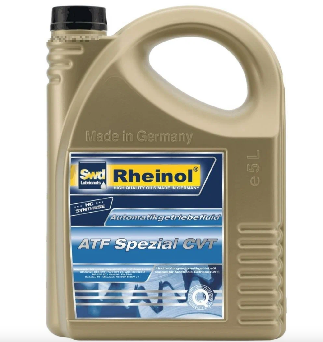 

Трансмиссионное масло SWD Rheinol 32580 CVT