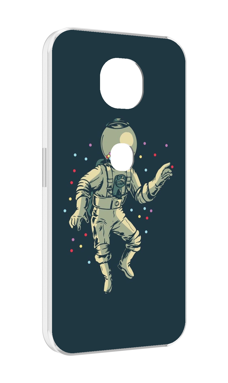 

Чехол MyPads Космонавт для Motorola Moto G5S (XT1799-2), Прозрачный, Tocco