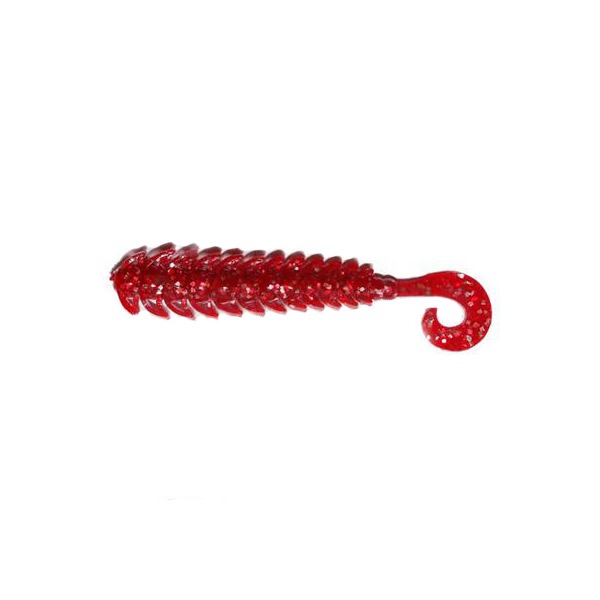 

Мягкие приманки Bait Breath Rock Soul BUGSY 2,5" (12шт.) #S122, Красный, Rock Soul Bugsy