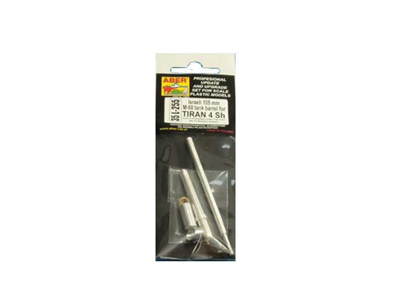

35 L-255 Aber 1/35 Израильский 105-мм танковый ствол M-68 для TIRAN 4, 35 L-255