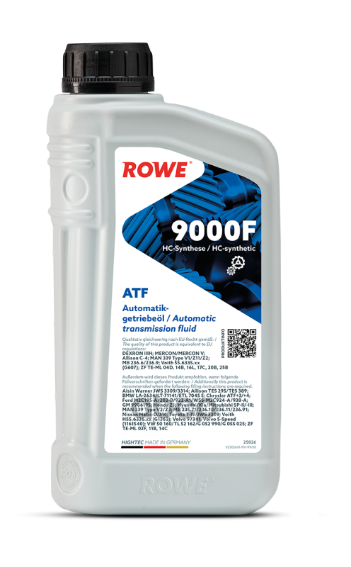 Трансмиссионное масло Rowe 25026001099 ATF 9000F