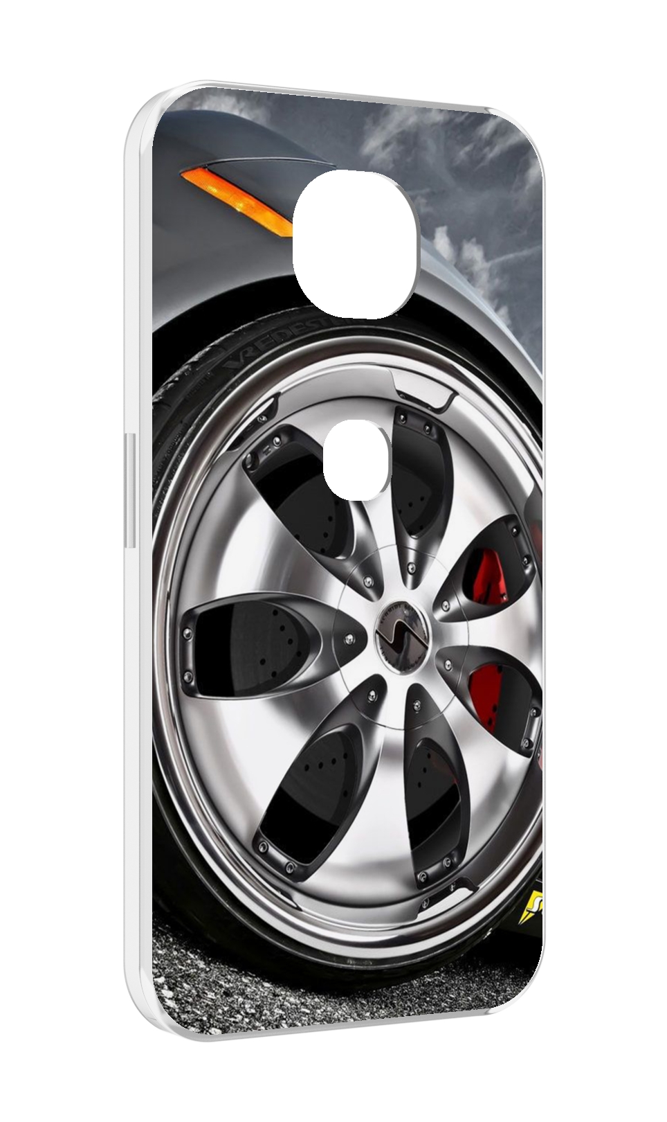 

Чехол MyPads Колесо мужской для Motorola Moto G5S (XT1799-2), Прозрачный, Tocco