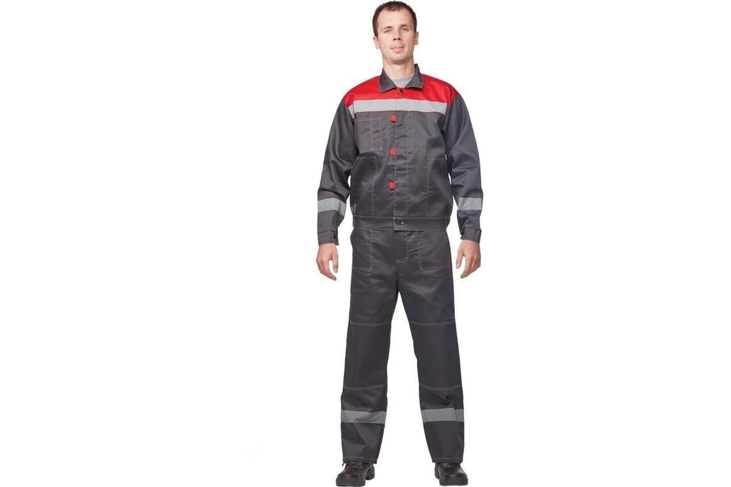 

Костюм рабочий NoBrand 158445-K синий 60-62, 170-176