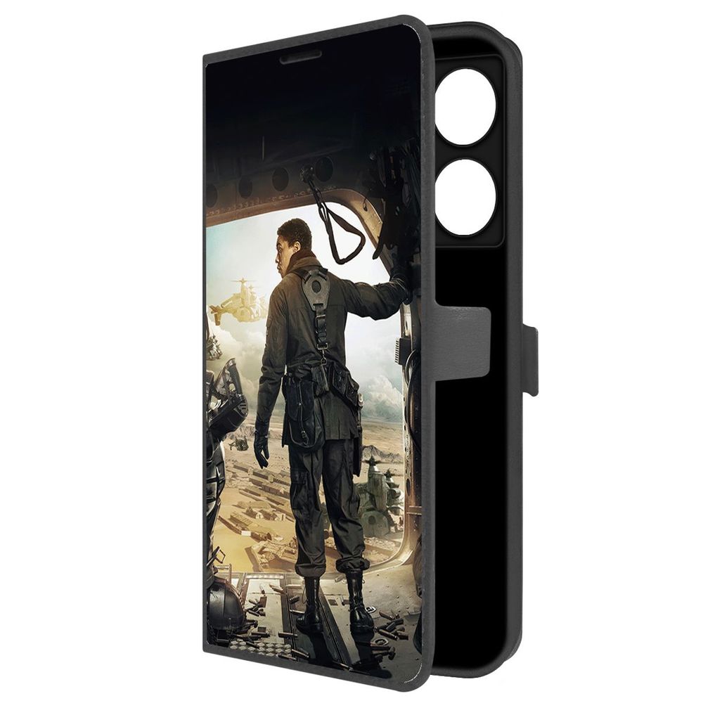 

Чехол-книжка Krutoff Eco Book для INFINIX Note 40 Фоллаут (Fallout) - Аарон (черный)